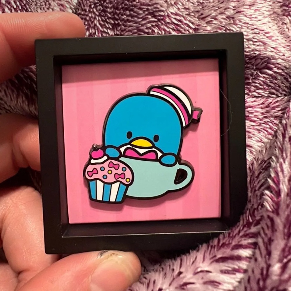 Tuxedo Sam Enamel Pin